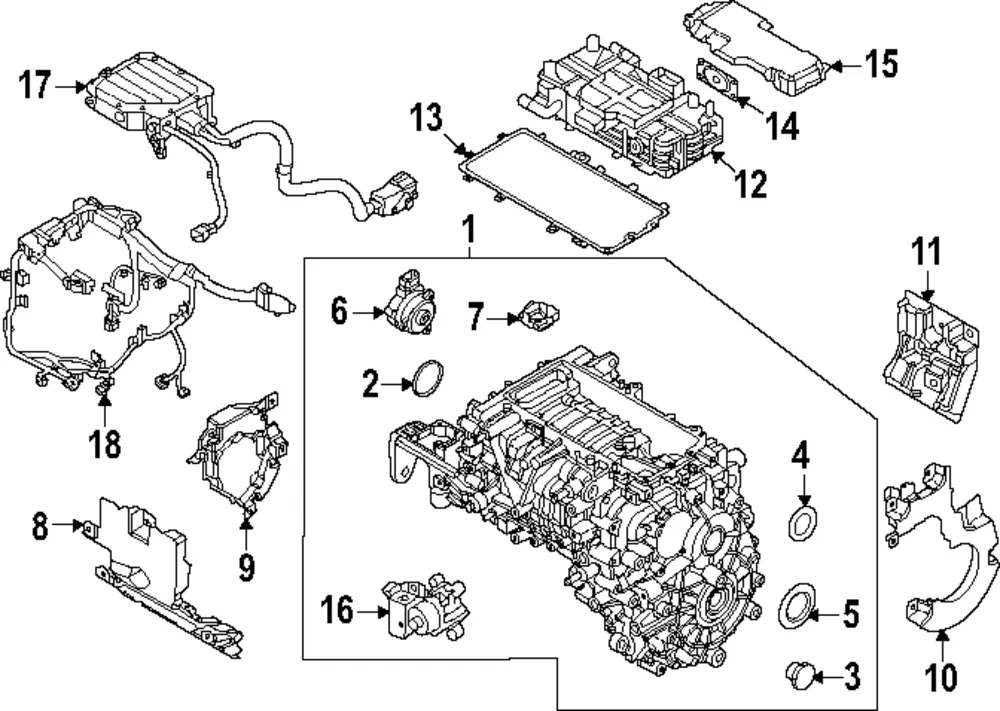 Inverter - Kia (36601-1XFA1)