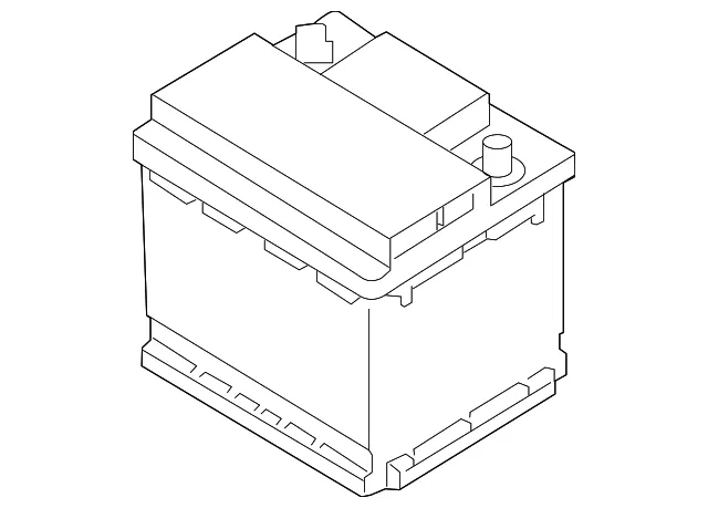 Vehicle Battery - Kia (37110-1H483)