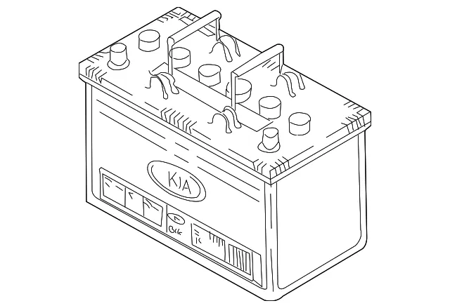 Battery - Kia (37110-24000U)