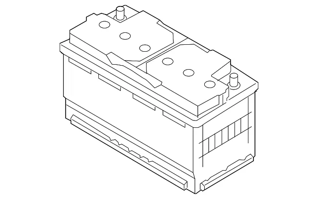 Battery - Kia (37110-2J800)