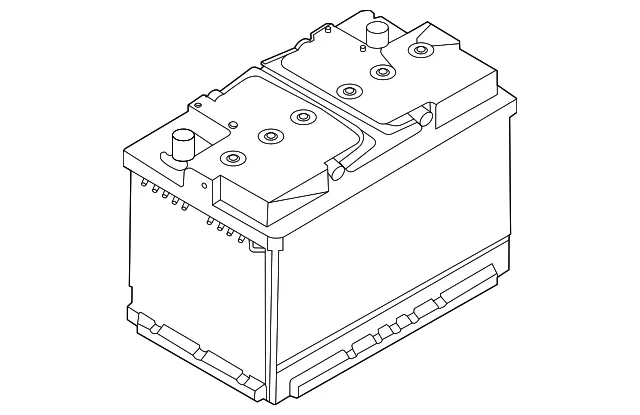 Vehicle Battery - Kia (37110-3Q700)