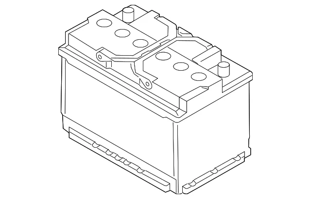 Vehicle Battery - Kia (37110-F0720)