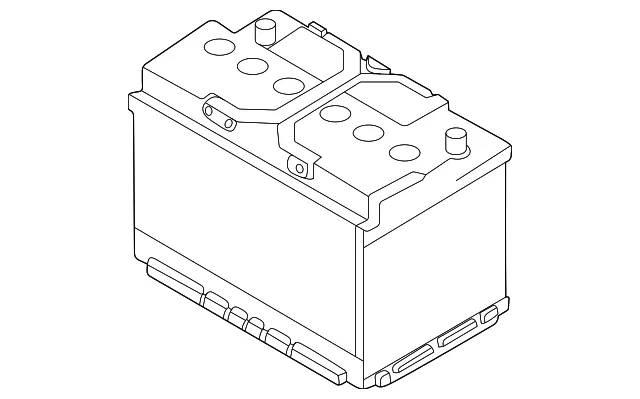Vehicle Battery - Kia (37110-F2620)