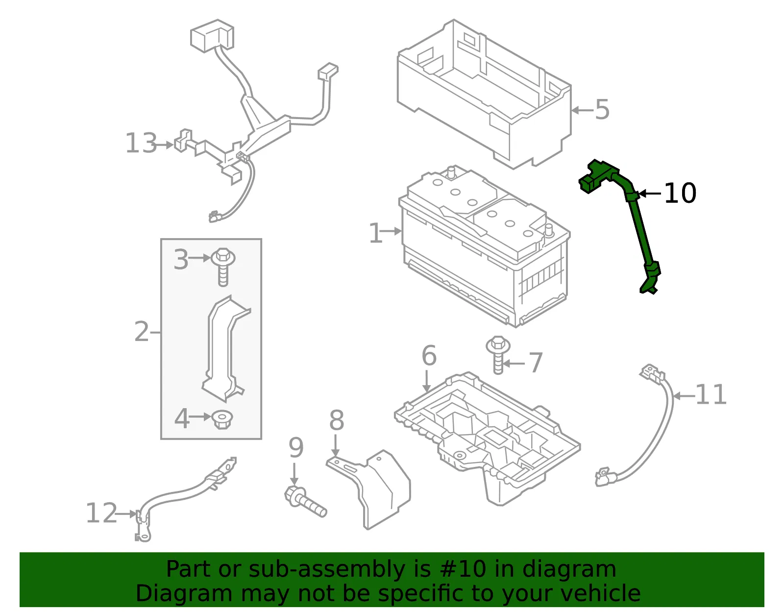 Sensor - Kia (37180-A9650) - view 2