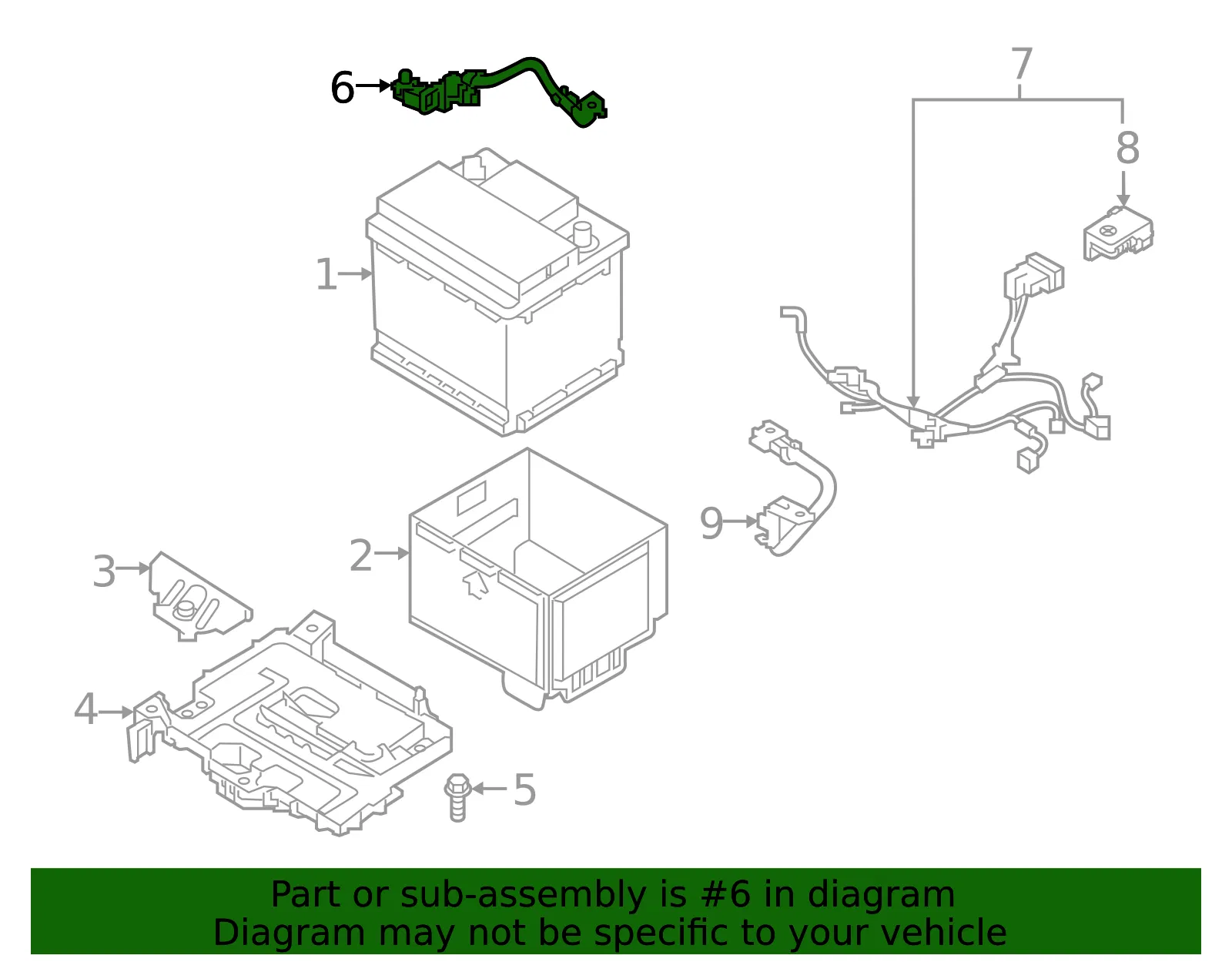 Sensor - Kia (37180-B0000) - view 2