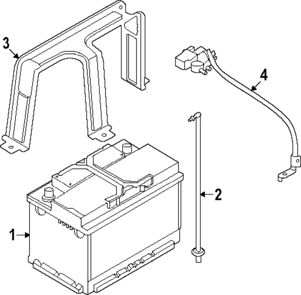 Battery Current Sensor - Kia (37180-CH000)