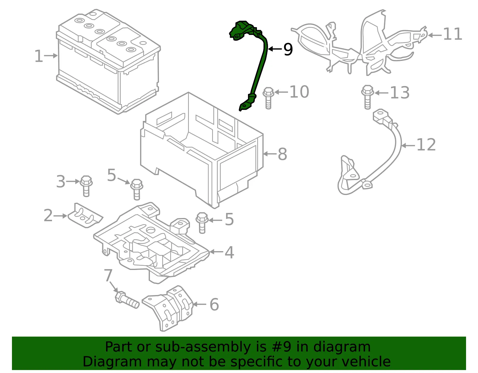 Sensor - Kia (37180-D5000) - view 2
