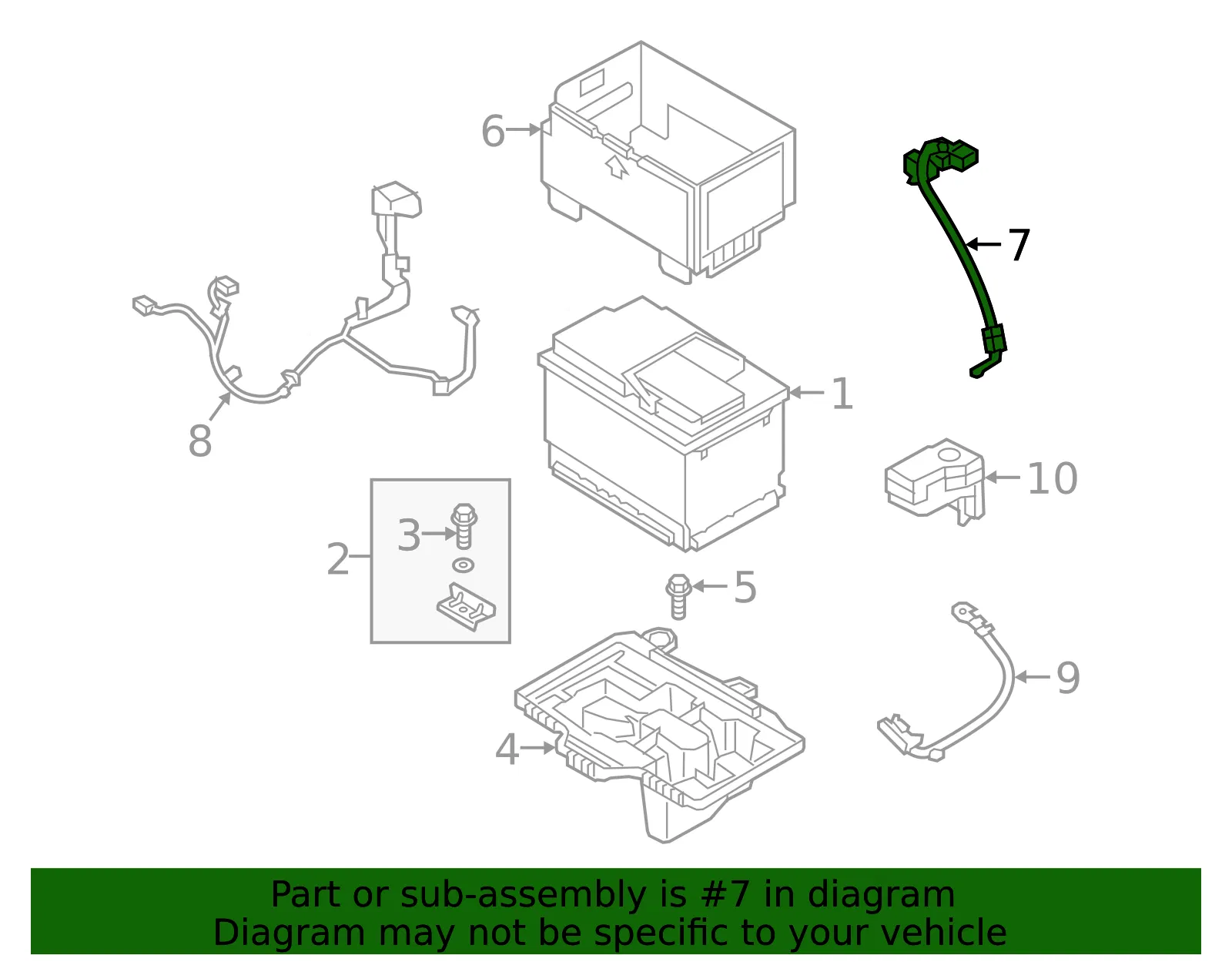Sensor - Kia (37180-D9000) - view 2
