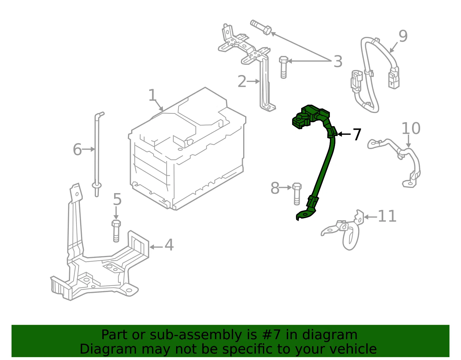 Sensor - Kia (37180-G0100) - view 2