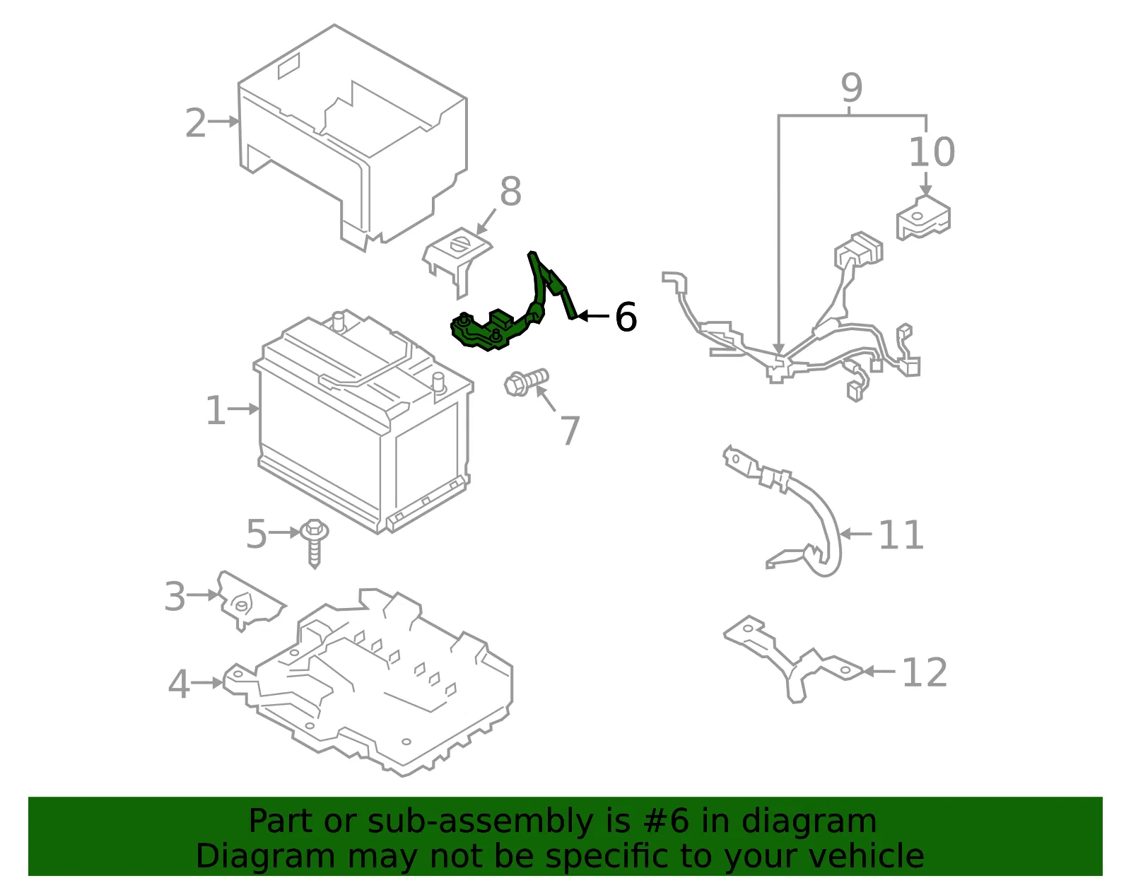 Sensor - Kia (37180-M7000) - view 2