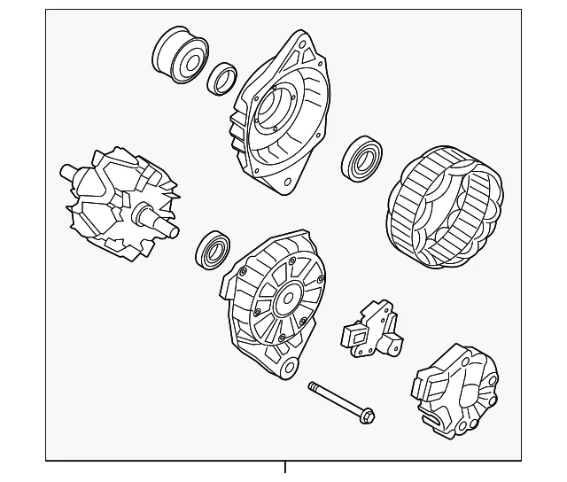 Alternator - Kia (37300-2B910)