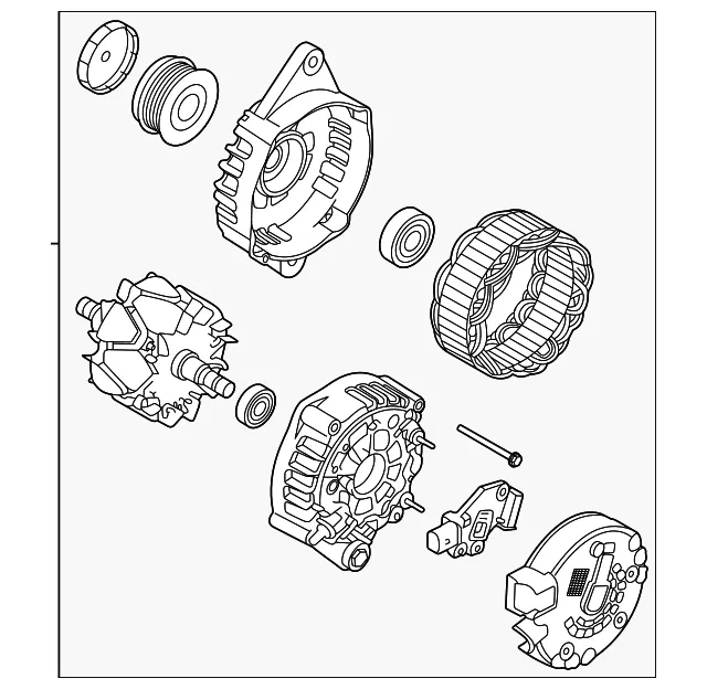 Alternator - Kia (37300-2B970RU)