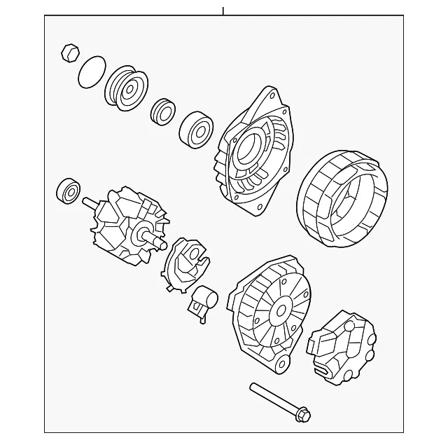 Alternator - Kia (37300-2E820RU)