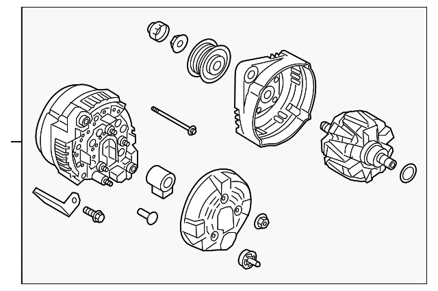 Alternator - Kia (37300-2G051)