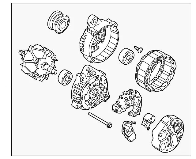 Alternator - Kia (37300-2G750RU)