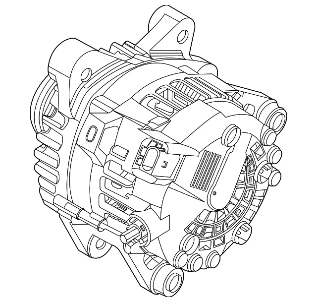 Alternator - Kia (37300-2M417)