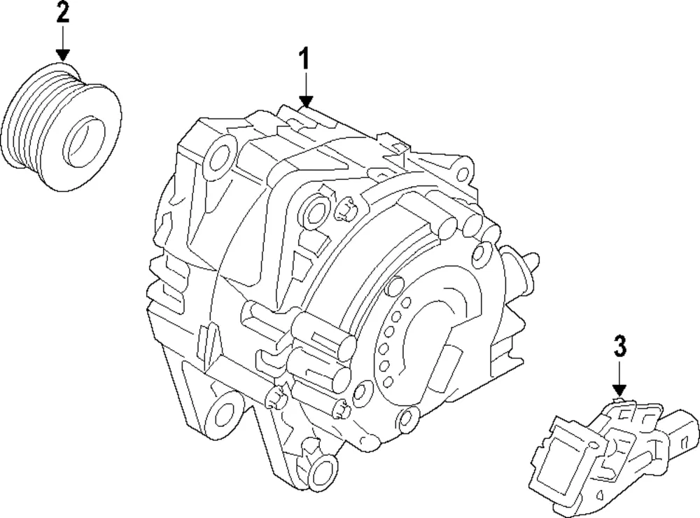 Alternator - Kia (37300-2T050)