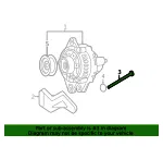 Alternator Mount Bolt - Kia (37451-37100) - view 4