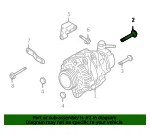 Alternator Mount Bolt - Kia (37451-39100) - view 4