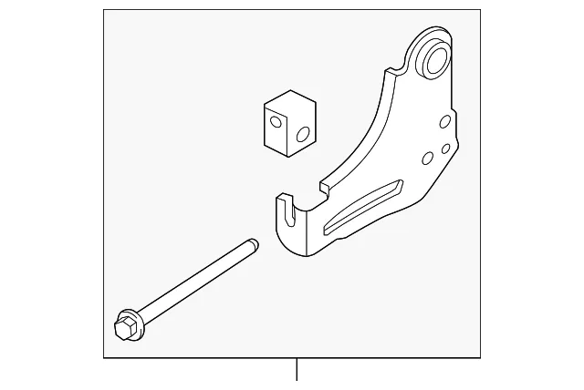 Alternator Bracket - Kia (37460-2B006)
