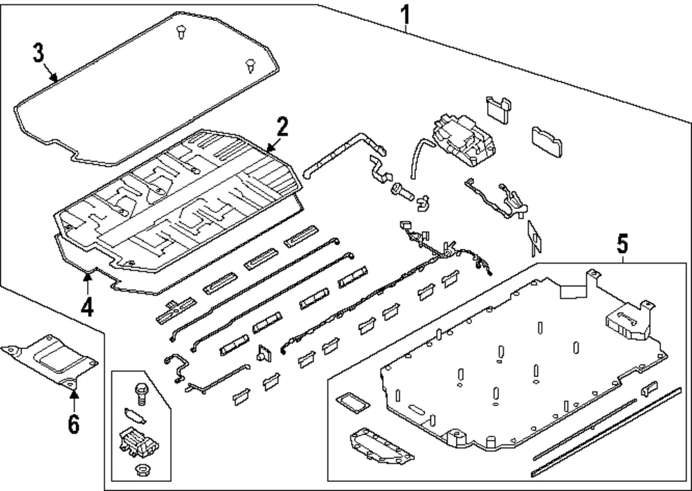 Battery Assembly - Kia (37501-DO150)