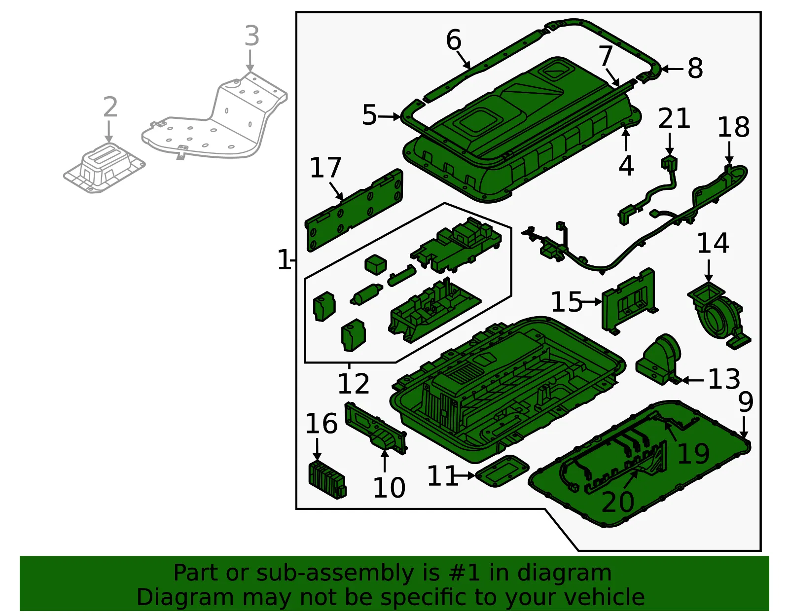Battery Assembly - Kia (37501-P4100) - view 2