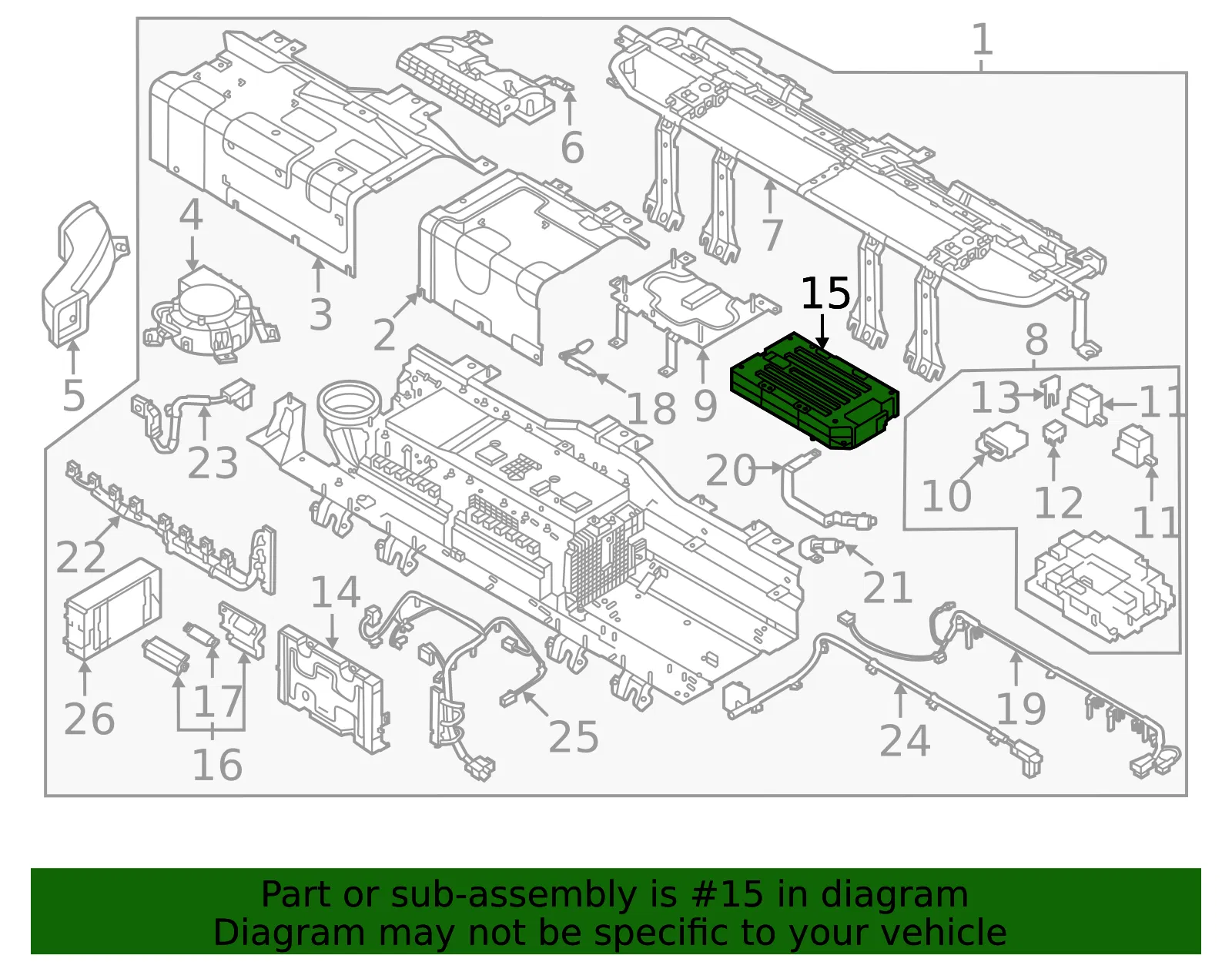 Control Module - Kia (37507-L5000) - view 2