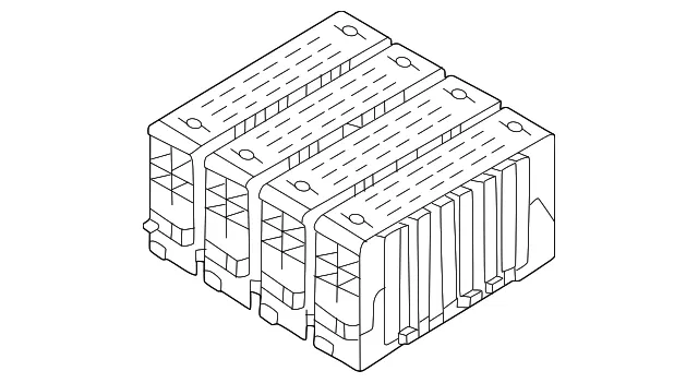 Battery Assembly - Kia (37512-P4500)
