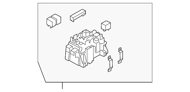 Main Relay Block - Kia (37514-A8510)