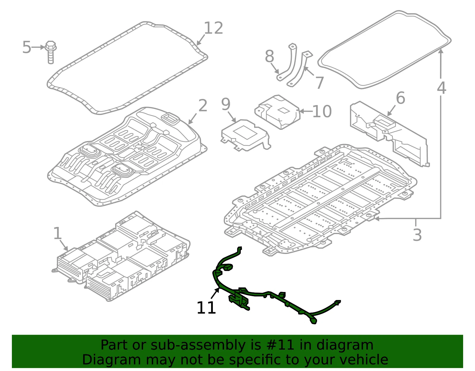 Wire Harness - Kia (37517-E4500) - view 2