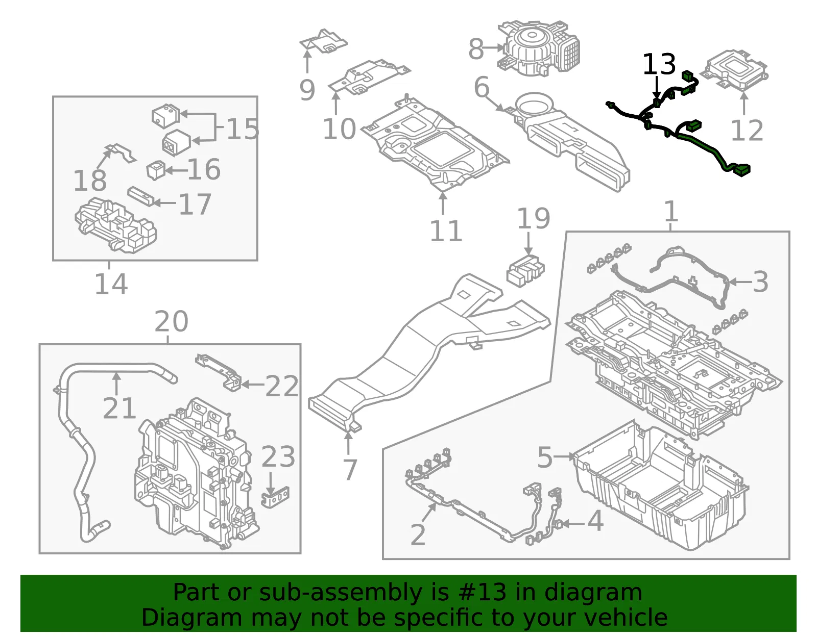 Wire - Kia (37517-E6000) - view 2