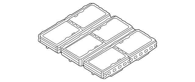 Cover Battery Module - Kia (37527-Q4001)
