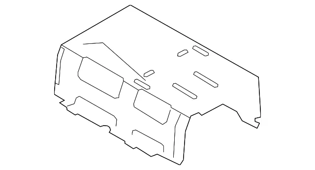 Drive Motor Battery Pack Cover - Kia (37536-4R100)
