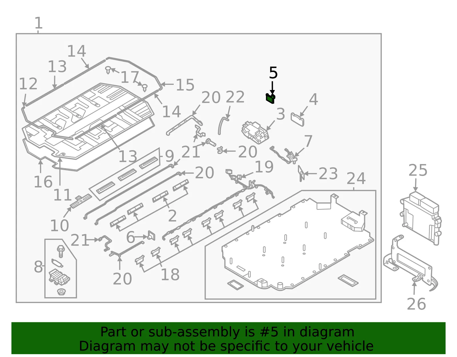 Lower Panel Connector - Kia (37537-GI000) - view 2