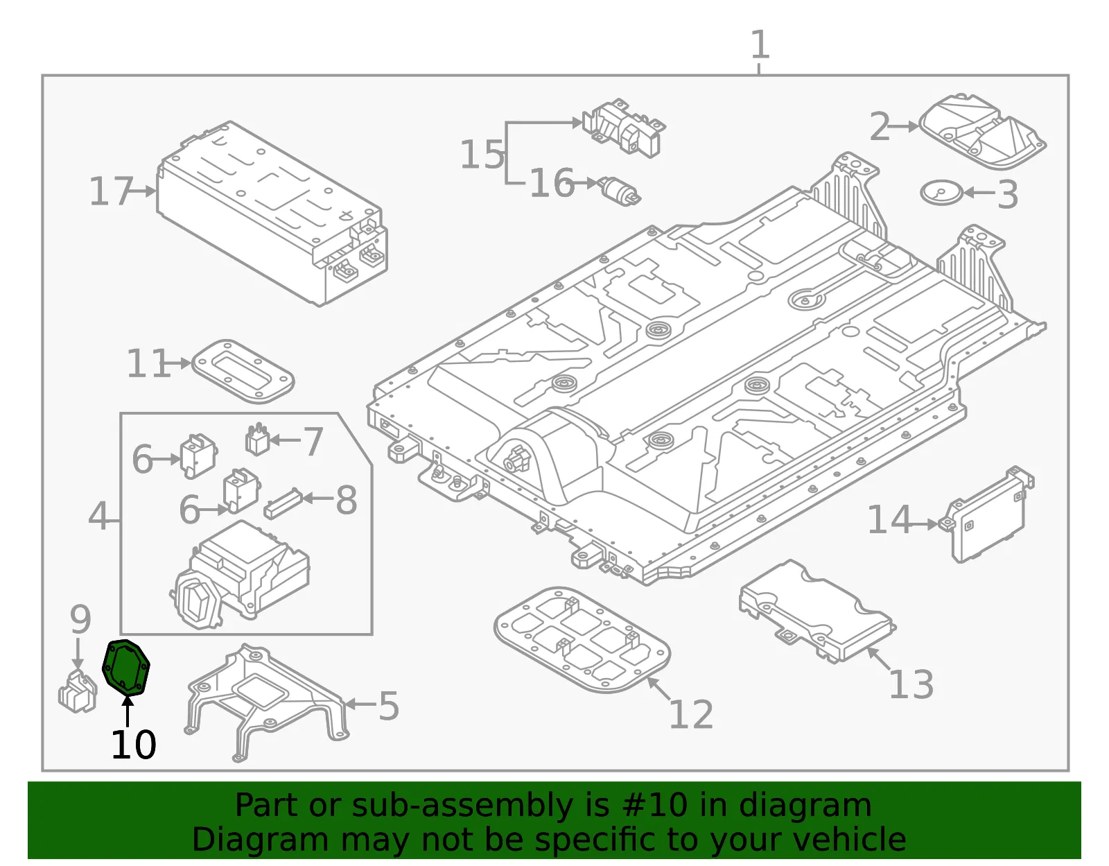 Connector Bracket - Kia (37558-AO040) - view 2