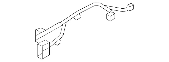 Drive Motor Battery Pack Control Module Wiring Harness - Kia (37561-4R000)