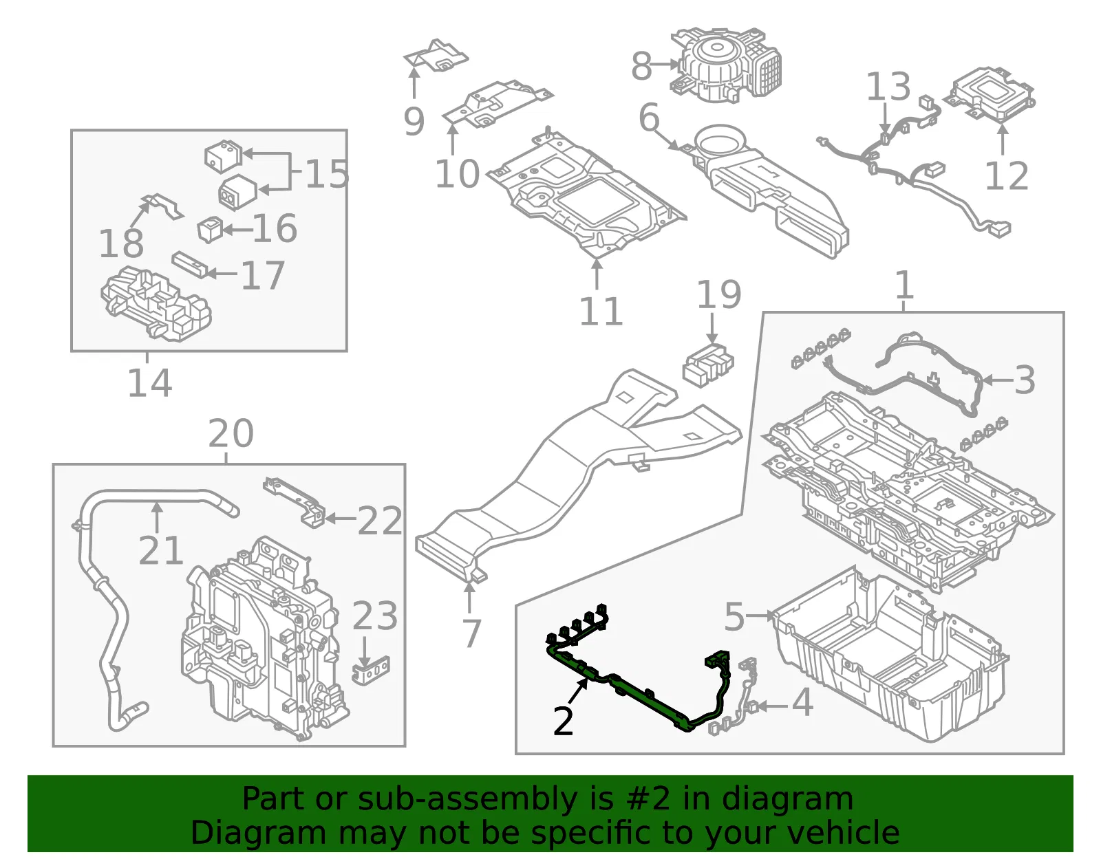 Wire Harness - Kia (37561-E6200) - view 2