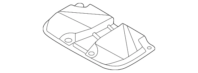 Battery Assembly Rear Cover - Kia (37565-AO020)