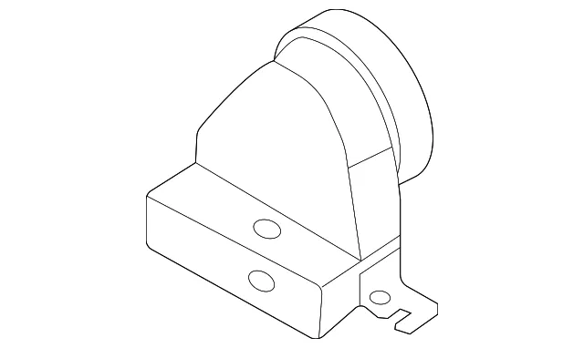 Drive Motor Battery Compartment Cooling Fan Duct - Kia (37574-P4000)