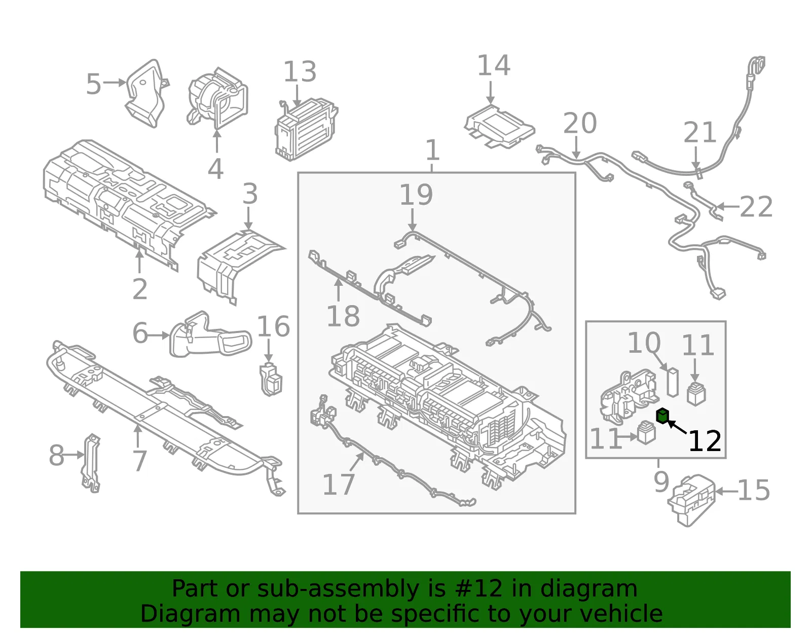Relay - Kia (37583-G2010) - view 2