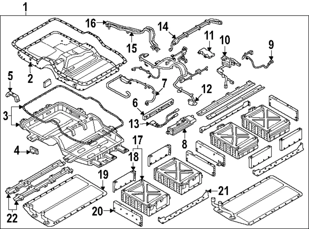 Battery Holder - Kia (375H6-P4500)