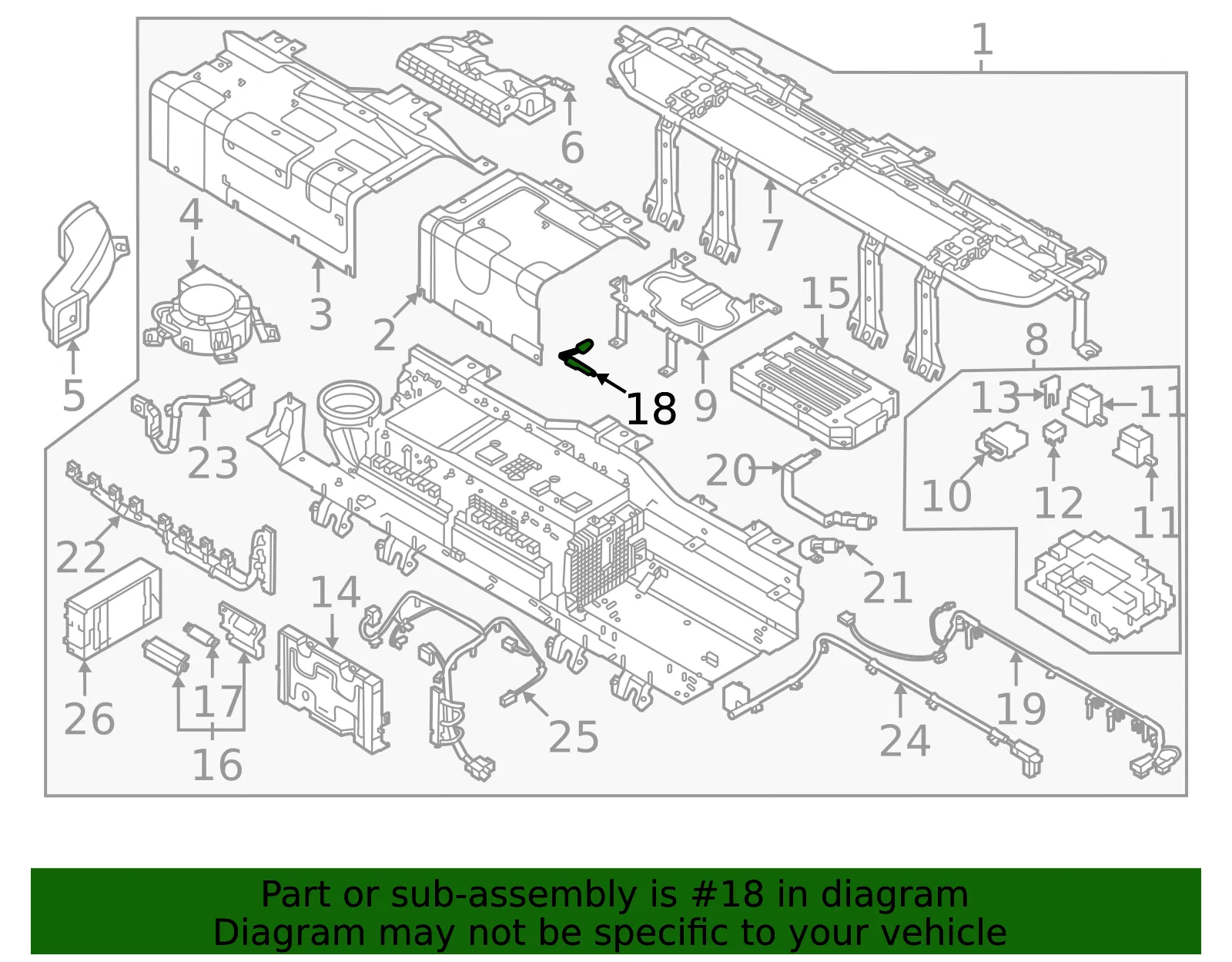 Battery Current Sensor - Kia (375T2-L5000) - view 2