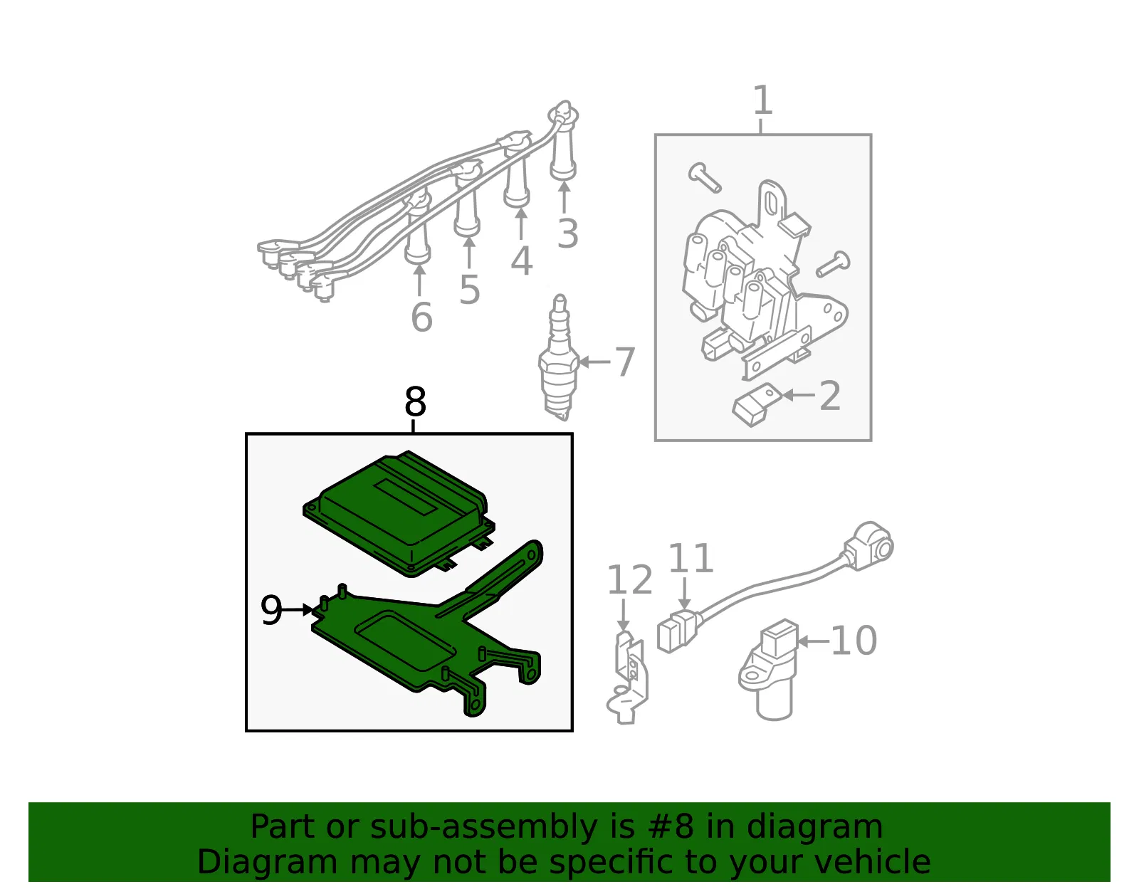 ECM - Kia (39103-23240) - view 2