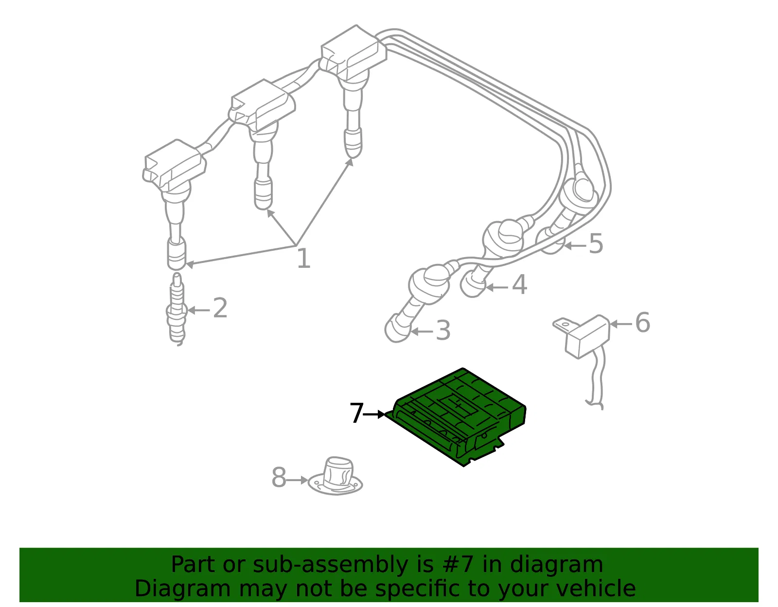 Engine Control Module (ECM) - Kia (39106-39651) - view 2
