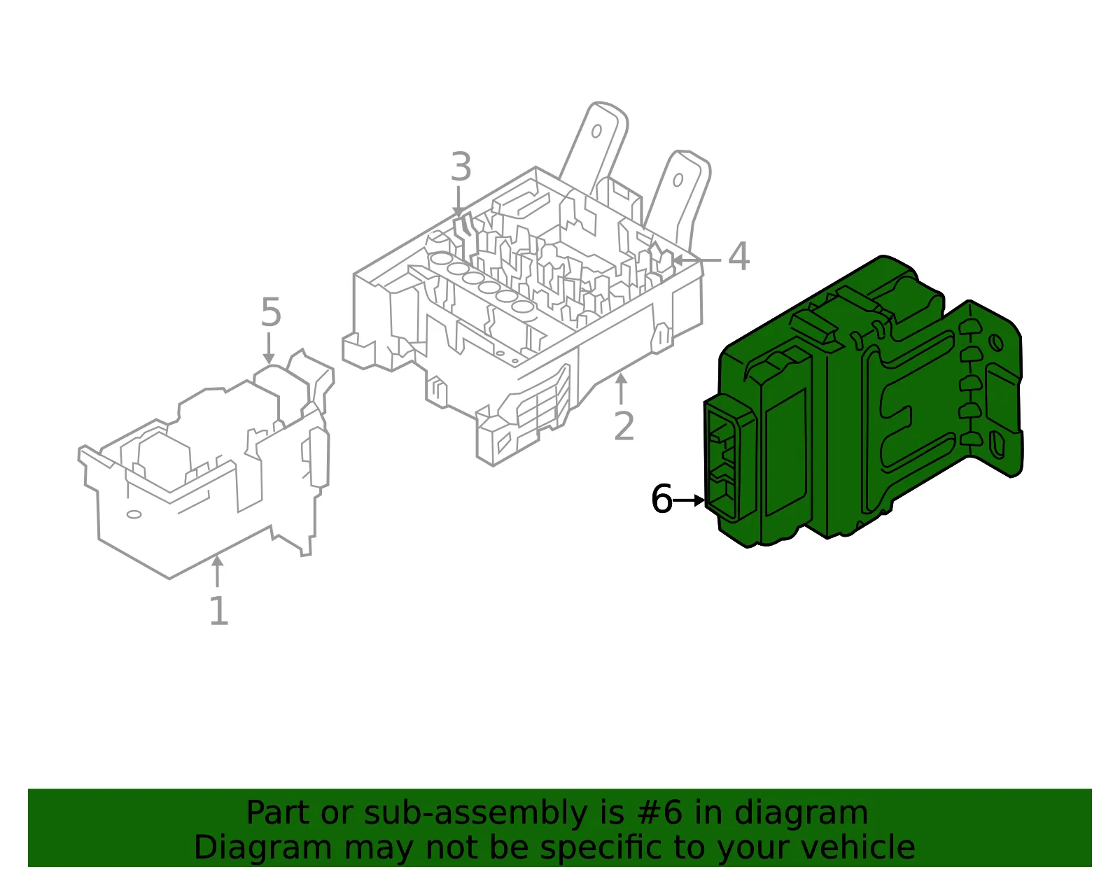 Engine Control Module (ECM) - Kia (39107-2GCE5) - view 2