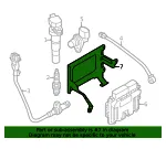 Engine Control Module (ECM) Bracket - Kia (39109-2B540) - view 4