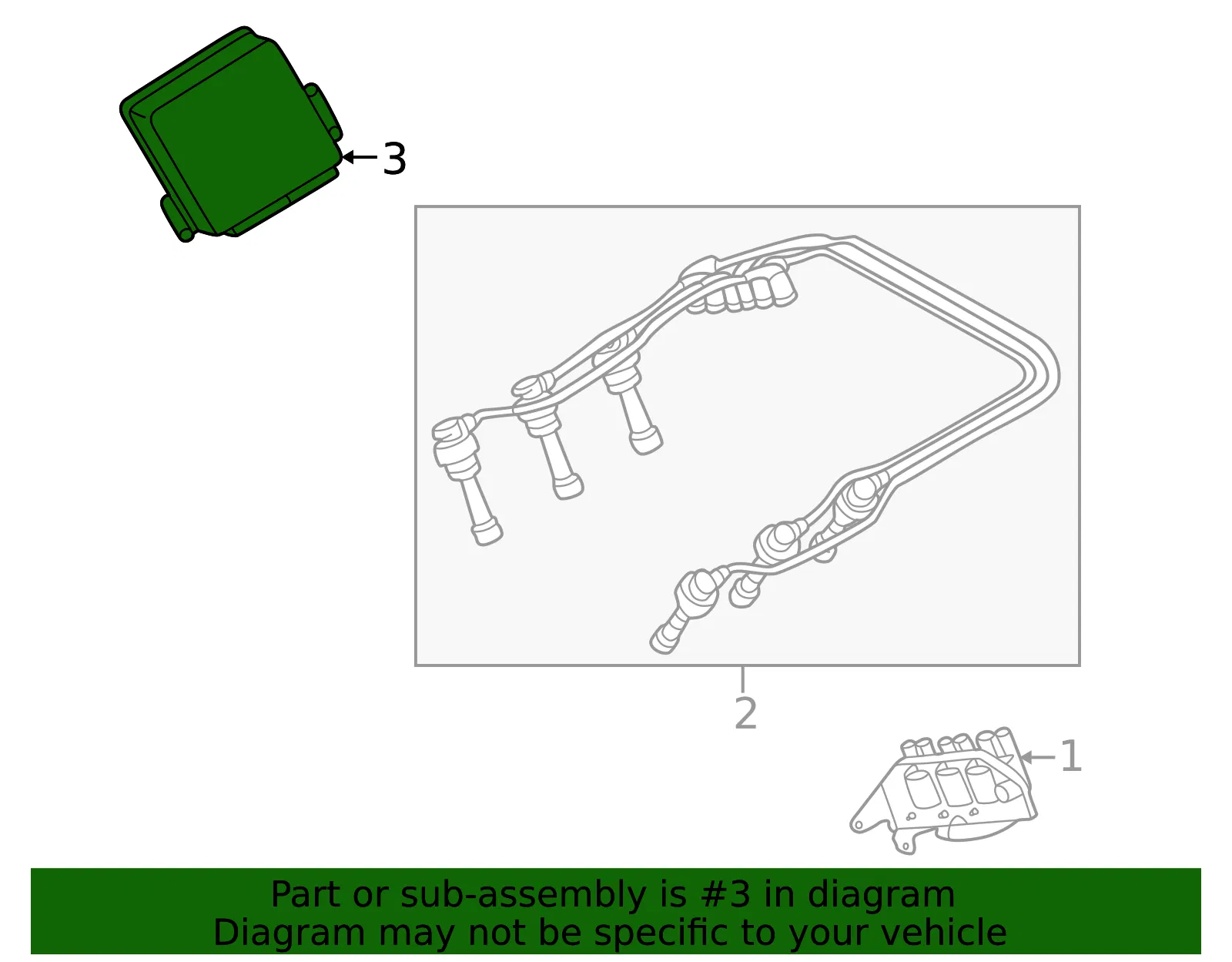 Engine Control Module (ECM) - Kia (39109-37110) - view 2