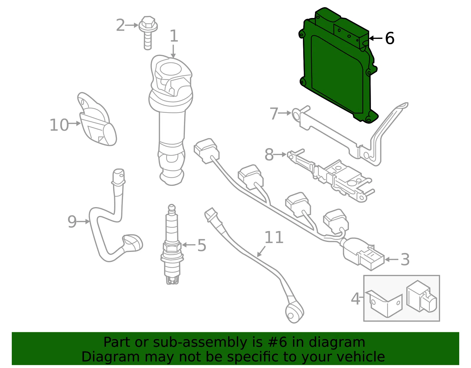 ECM - Kia (39113-2B050) - view 2