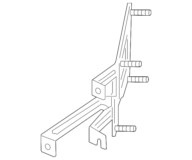 Control Module Mount Bracket - Kia (39150-3CYP5)
