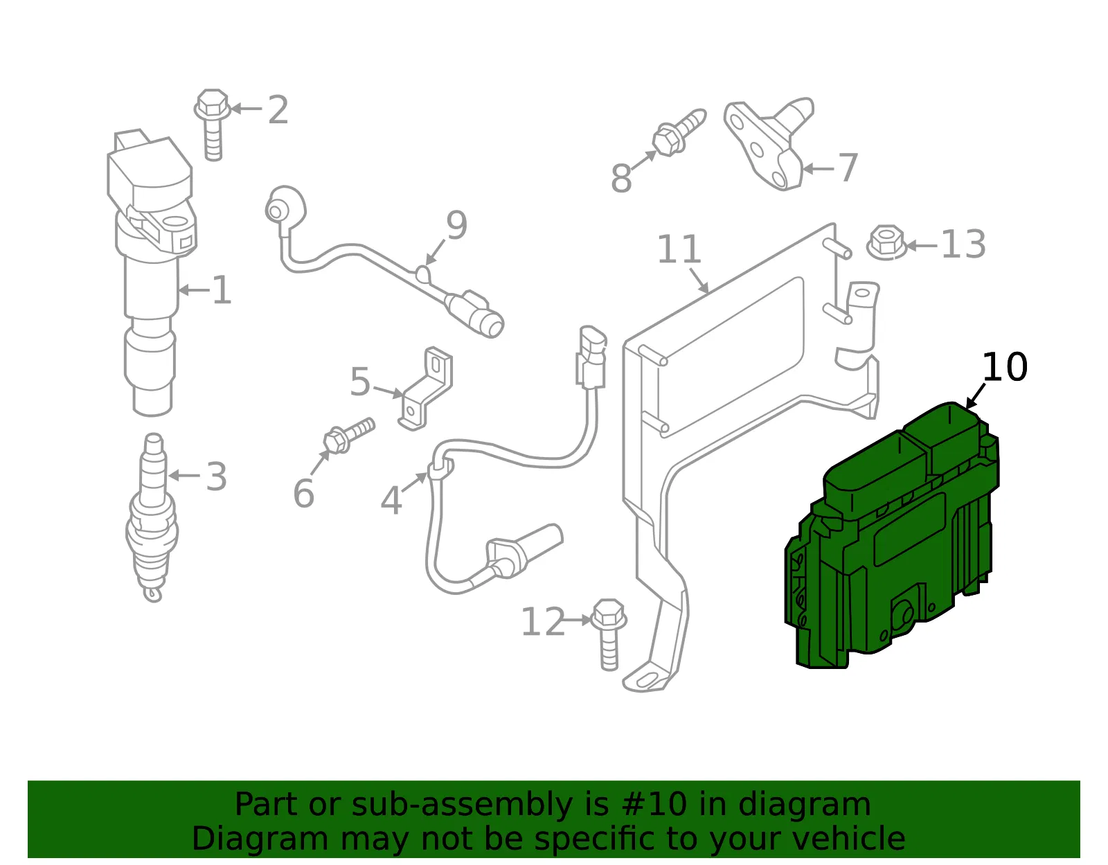ECM - Kia (39161-2EJB2) - view 2